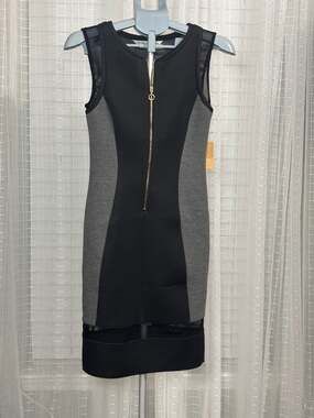 Rachel Roy Gray/Black Dress Size M